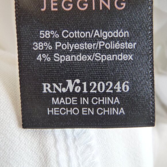 CURVE APPEAL MINIMALIST STRETCH JEGGINGS SIZE 6 - Picture 9 of 9